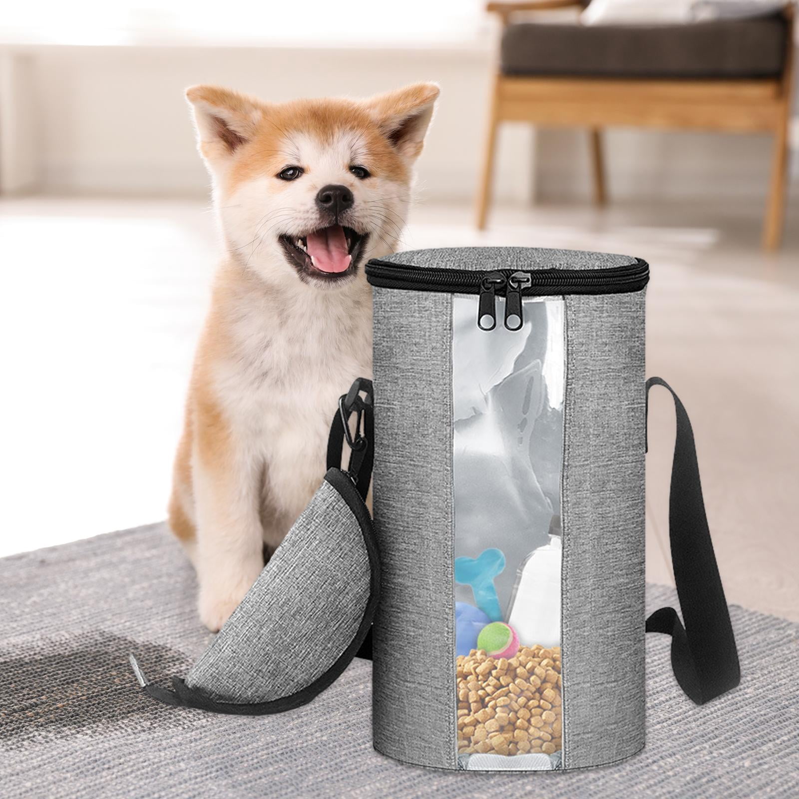 Bvdfgk Dog Training Bag Dogs Treat Bag Portable Snack Bag Dog Walking Walking Dog Large