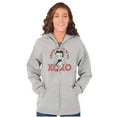 thumbnail image 3 of Betty Boop Cartoon Unafraid To Be Me Zip Hoodie Sweatshirt Women Brisco Brands S, 3 of 6