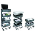 thumbnail image 4 of Vertiflex Stand-Up 4-Tier Workstation, 39" Tall, Gray (VF51025), 4 of 4