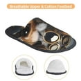 thumbnail image 3 of Sigee Steampunk Squirrel Pilot for Cozy Furry Slippers Super Soft Indoor and Outdoor Use, Non-Slip Sole Slip On House Slippers-Medium, 3 of 8