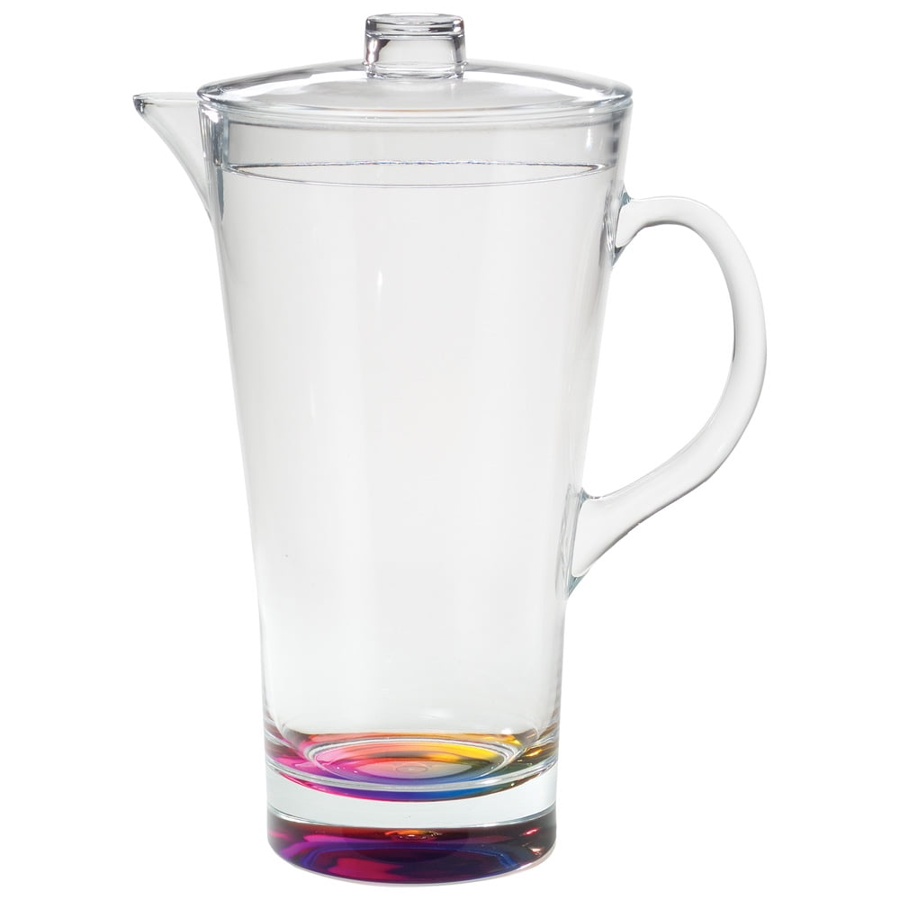 Merritt International Rainbow Crystal 2qt Acrylic Pitcher