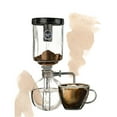 thumbnail image 3 of Wang, Melissa 12x14 Black Modern Framed Museum Art Print Titled - Morning Coffee II, 3 of 5
