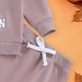 thumbnail image 5 of TOWED22 Toddler Baby Boy Thanksgiving Outfit Print Crewneck Sweatshirt and Jogger Pants 2Pcs Clothes Set, 5 of 7