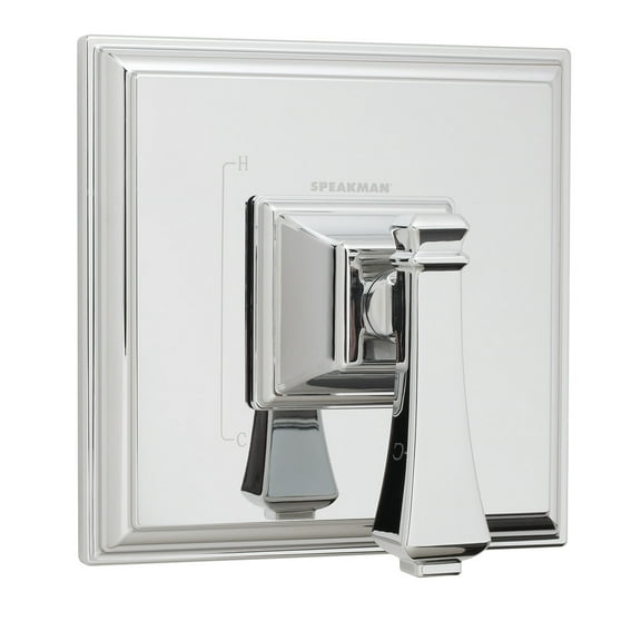 Speakman CPT-8000-P Rainier Pressure Balance Shower Valve Trim, Polished Chrome (Valve Not Included)