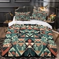 thumbnail image 3 of Home Textiles Bohemian Comforter Cover Set with Pillowcase Children Adult Fashion Bedding Set,Full (80"x90"), 3 of 6