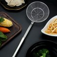 thumbnail image 3 of 2 piezas Cuchara de pasta de metal Filador de araña inoxidable Food Food Food Colander Pasta Spoon, 3 of 6