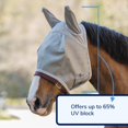 thumbnail image 4 of Máscara antimoscas para caballo SmartEquine con orejas y protección UV, 4 of 6