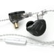 thumbnail image 1 of Auriculares intrauditivos KZ ZAX Auriculares deportivos con cable 0,75 mm Auriculares portátiles Cable largo Bajo estéreo Música Manos libres para caminar Correr Negro con micrófono Inevent EL005375-04B, 1 of 7