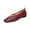 Wine, variant on Willtoo Women Cute Ballet Flats with Bowtie Square Toe Comfortable Slip On Casual Office Work Flats Lightweight Fashion Dress Shoes