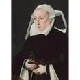 thumbnail image 3 of Barthel Bruyn the Younger 14x18 Black Modern Framed Museum Art Print Titled - Portrait of a Woman with a Prayer Book (1560-70), 3 of 5