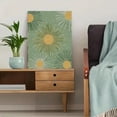 thumbnail image 5 of Sunburst Floral Canvas Print, Wall Art for Living Room, Bedroom, Dining Room, Office, Hallway, Apartment, 5 of 8