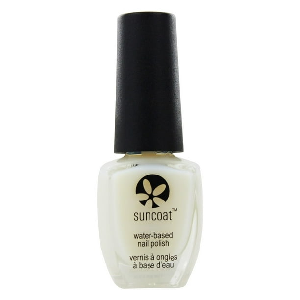 Suncoat WaterBased Nail Polish Clear Top Coat 0.43 oz. Walmart