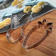 thumbnail image 3 of 5 PCS Easter Cookie Moulds Bunny Carrot Chicks Cookie Moulds, 3 of 5