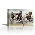 thumbnail image 1 of A Race For Blood - Contemporary Fine Art Giclee on Canvas Gallery Wrap - wall décor - Art painting - 27 x 18 Inch - Ready to Hang, 1 of 2