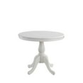 thumbnail image 3 of Carolina Classics Fairview 36" Round Pedestal Dining Table in White, 3 of 3