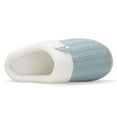 thumbnail image 2 of NineCiFun House Slippers for Women on Memory Foam Indoor Outdoor Fuzzy Slippers (Lightblue,Size 9-10), 2 of 9