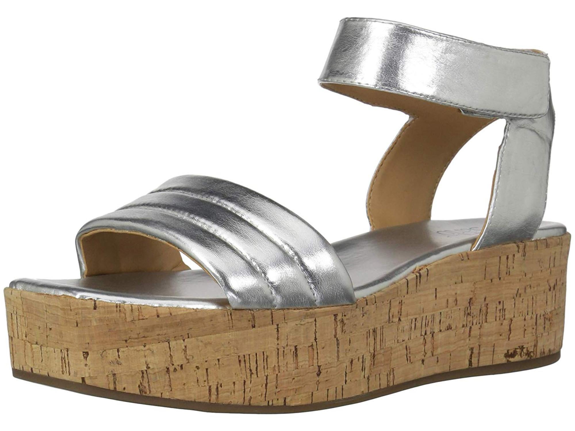 franco sarto silver shoes