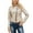 Beige, variant on SWSMCLT Women's Faux Leather Jacket Snow Spring PU Motorcycle Full Zip Windbreaker Fall Jackets Long Sleeve Jacket Black 3X-Large