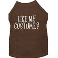 thumbnail image 5 of Halloween Pet Dog  Cat Shirt Screen Printed, "Like My Costume?", 5 of 10