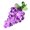 Multi, variant on Crystal Grape Ornament for Crafts and Home Decor Desktop Decoration
