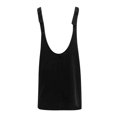 thumbnail image 2 of Dpytoraw Overall Dress For Women Denim Dress Suspender Pocket Adjustable Mini Dress, 2 of 3