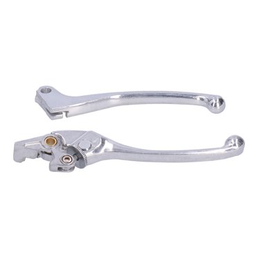 JMP Clutch & Hand Brake Lever Set For Honda CB250 T Twin, CB400T, CX500 – Silver Aluminum