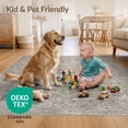 thumbnail image 4 of ODIKA 8'x10' Ultra-Soft Area Rug, Entry Symmetrical Grey Decorative Entryway Front Door Styling None Washable, Bare feet friendly, Silk-Touch for Bedroom, Under Sectional, 4 of 7