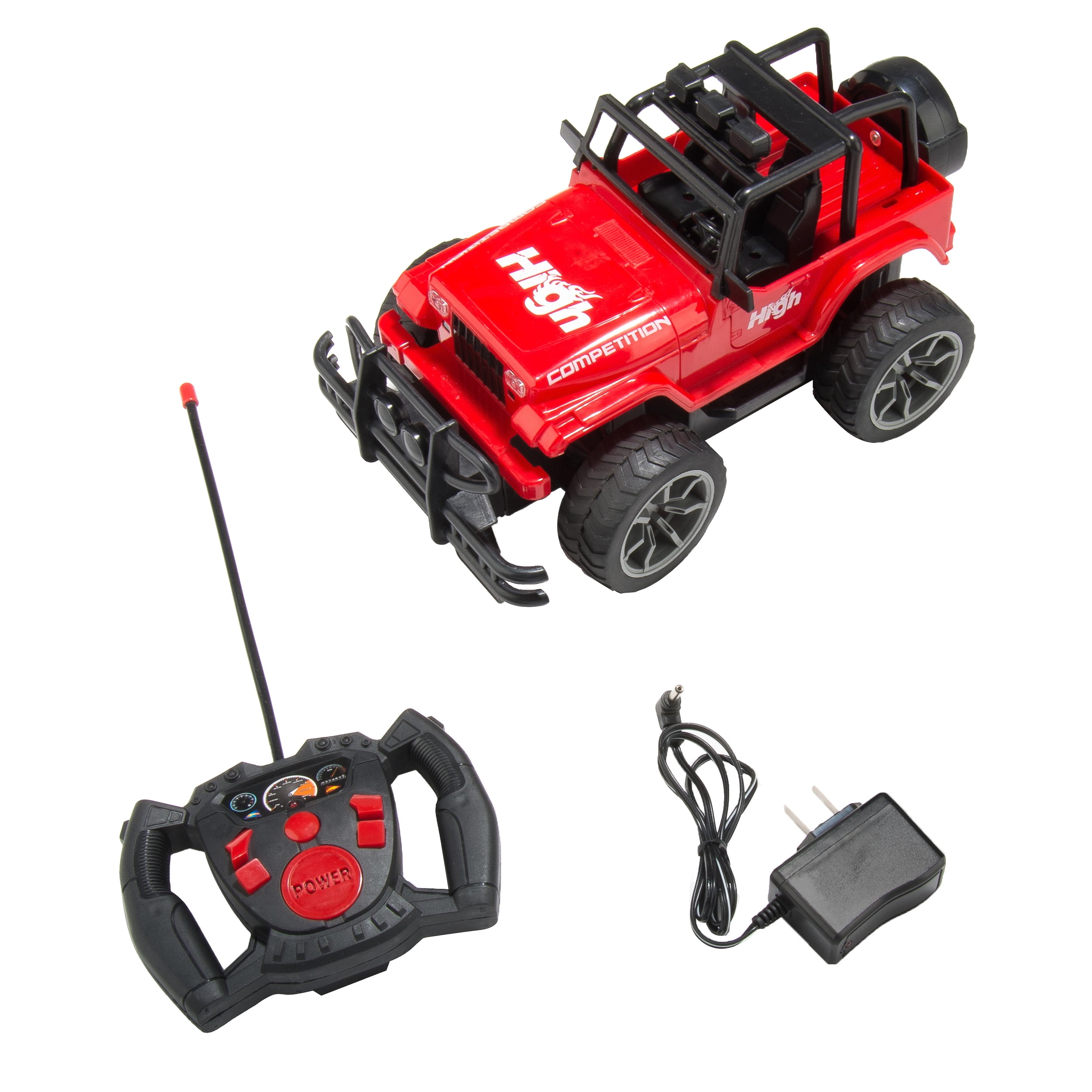 Remote Control Fathom Rider Racer with Authentic Sounds, Flashing Lights, and Functional Doors for Kids