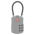 thumbnail image 2 of Travelon TSA Accepted Cable Lock - Silver, 2 of 2