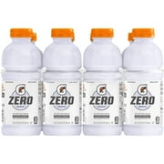 Gatorade Zero Sugar Thirst Quencher, Glacier Cherry Sports Drinks, 20 fl oz, 8 Count Bottles