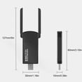 thumbnail image 1 of Adaptador WiFi 6 USB adaptador inalámbrico externo 1800Mbps para PC portátil ventana, 1 of 8