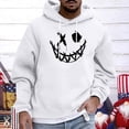 thumbnail image 1 of WILLBEST Sudaderas Deportivas para Hombre, Sudadera con Capucha Estampada De Manga Larga De Invierno para Hombre, Abrigo Cálido XGrande, 1 of 3