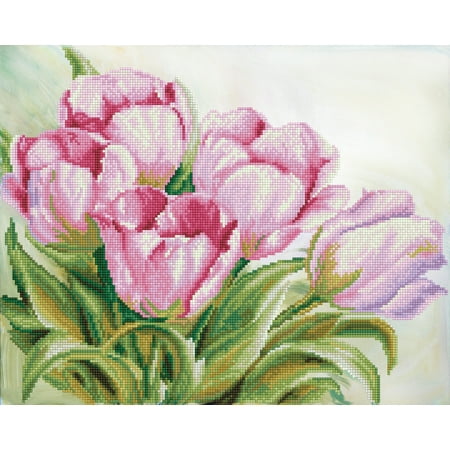 UPC: 4895225921553 | DIAMOND DOTZ® Tulip Swathe Diamond Painting Kit