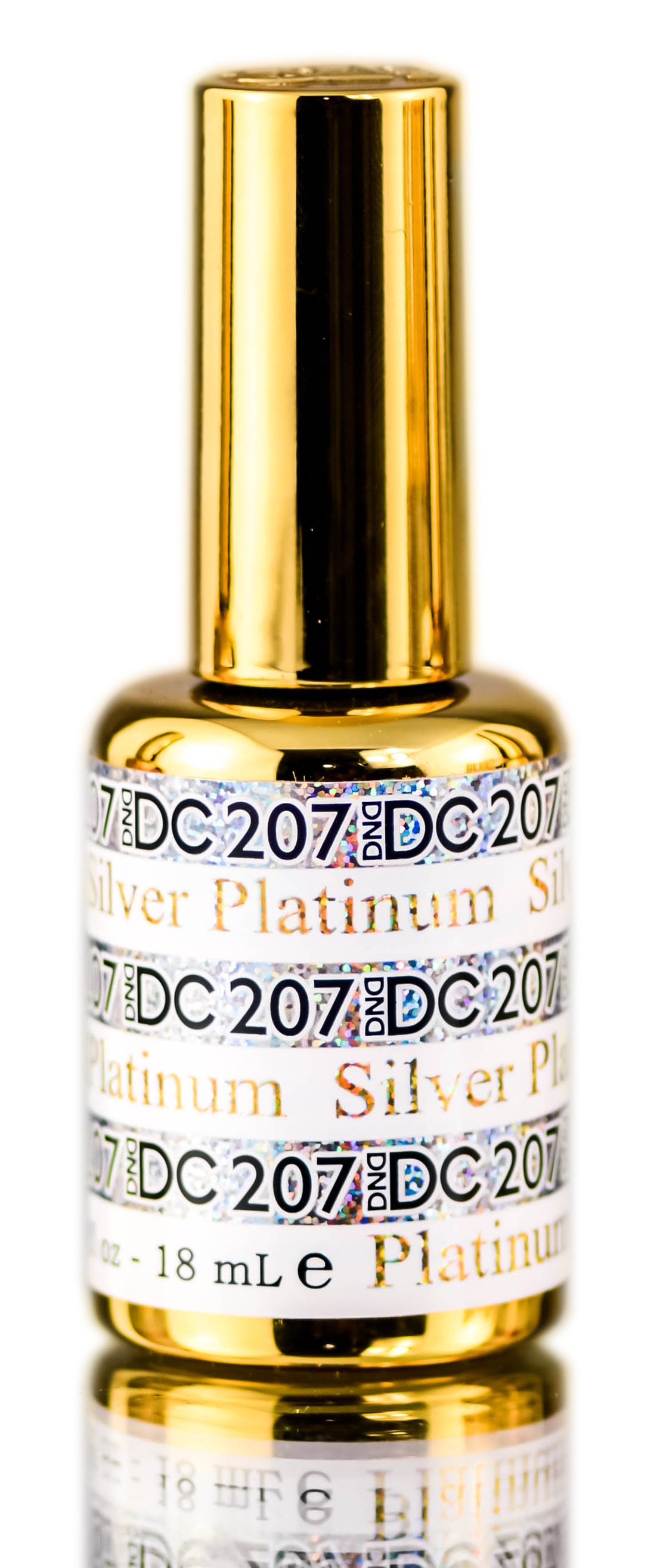 DND DC PLATINUM Gel Polish, Premium Gel Polish for Nails Containing