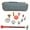 1 Set with bag, variant on Car Shaping Repair Tool Set with Leveling Hammers And Comprehensive Heads Accessory For Auto Body Work Enthusiasts