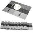 thumbnail image 2 of Napperons pour Table à Manger Napperon de Table, Napperon en Plastique Tissé en Vinyle Tapis de Table Résistant à la Chaleur Résistant aux Taches, 2 of 4