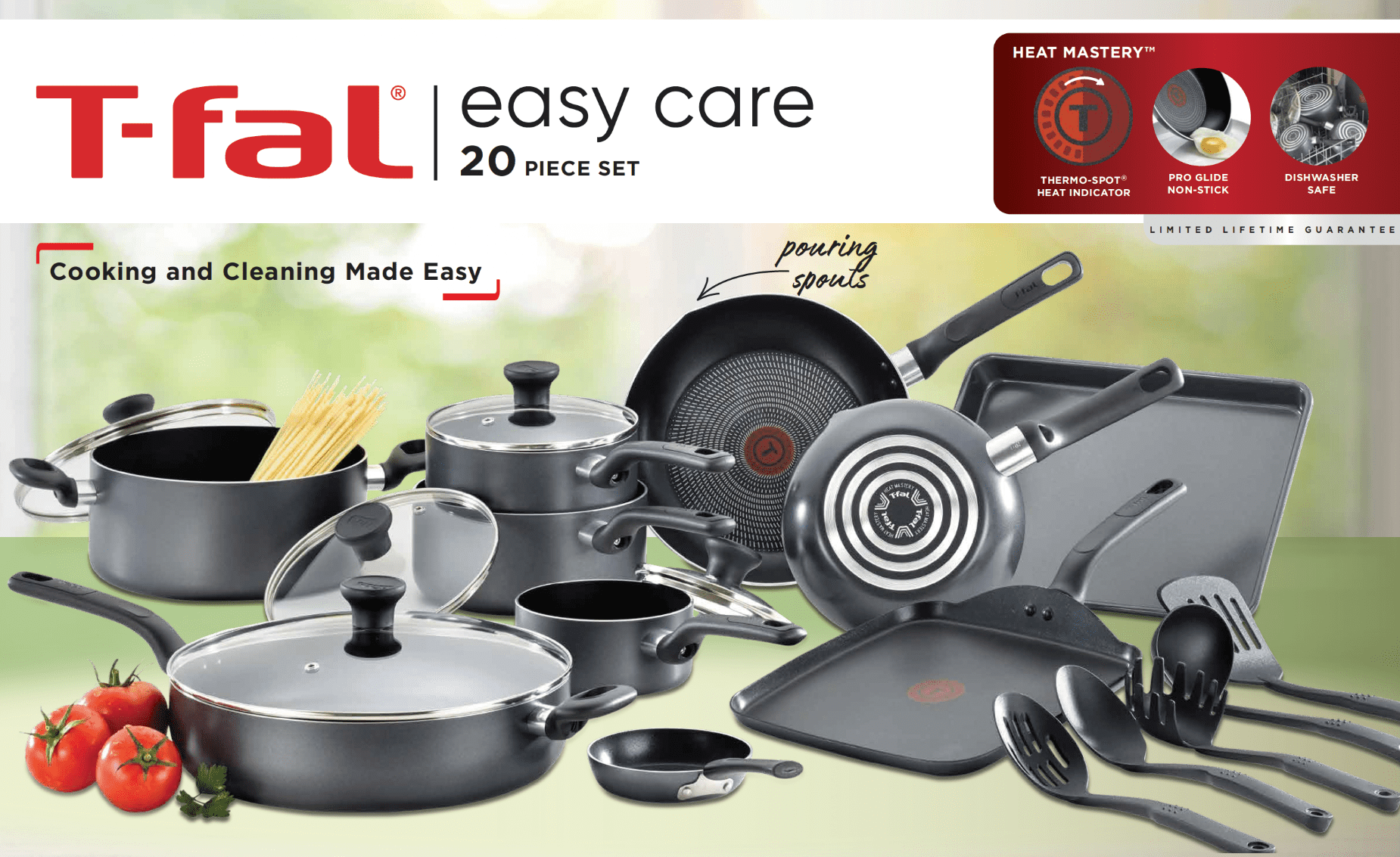 TFal 20 Piece Cookware Unboxing/Review 