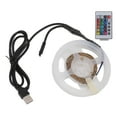 thumbnail image 4 of RGB LED Strip Lights 5V USB RGB LED Strip with Bluetooth App Control 24 Keys IR Remote Control for Party Bar Wedding 2m / 6.6ft, 4 of 9