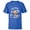 Royal, variant on Disney Winnie the Pooh Weekend Vibes Pure Fun - Short Sleeve T-Shirt for Kids - Customized-White