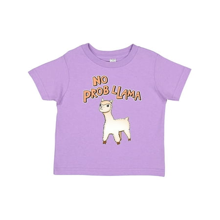 

Inktastic No Prob-Llama Cute Llama Gift Toddler Boy or Toddler Girl T-Shirt