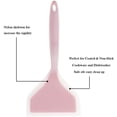 thumbnail image 5 of Espátula de silicona, pala para panqueques, volteador ancho, pala antiadherente para fritos, volteador Flexible para tortilla, panqueque, pescado, cocina Tamagoyaki Ormromra WRLF-238-4, 5 of 5