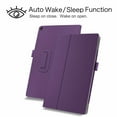 thumbnail image 4 of Epicgadget Samsung Galaxy Tab A8 105" Tablet Case with Tempered Glass, Purple, 4 of 5