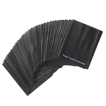 ECR4Kids MessageStor 2-Pocket Parent-Teacher Classroom Communication Folder, 36-Piece Set