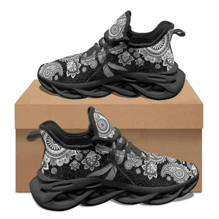 

Dragonfly Mandala Pattern Woman Men Autumn Winter Sport Shoe Outdoor Travel Footwear Breathable Sneakers Print On Demand