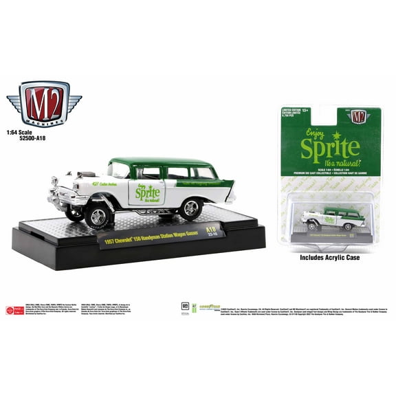 M2 Machines Coca-Cola Release A18 1957 Chevrolet 150 Handyman