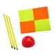thumbnail image 4 of Bandera de esquina de fútbol, accesorios de entrenamiento para campo de fútbol, suministros de equipo de bandera deportiva, práctica multiusos Base roja de poste de 15 m., 4 of 8