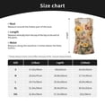 thumbnail image 5 of Womens Workout Tank Tops, Vintage Floral Butterfly Collage Racerback Tank Tops Quick Dry Vest Sleeveless Athletic Yoga Gym, 5 of 7