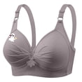 thumbnail image 2 of Ayfxijin Bras for Women No Underwire,Womens Bras Printing Gathered Together Large Size Daily Bra Underwear, 2 of 8
