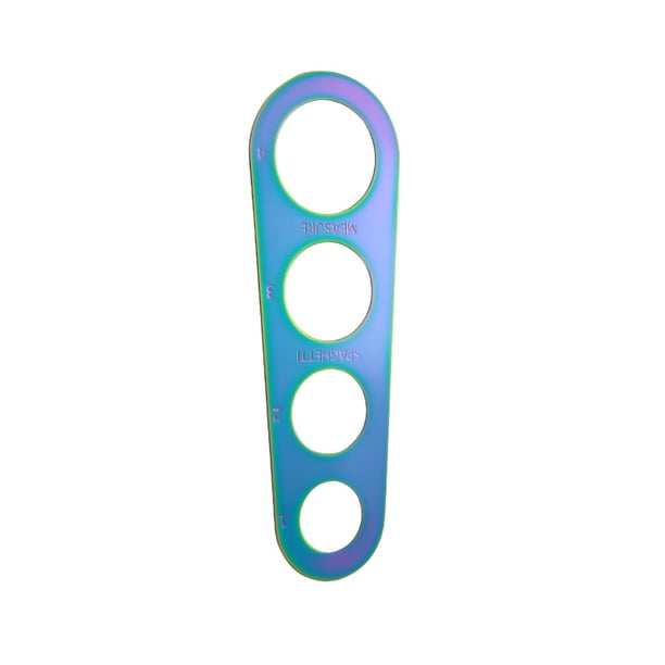 Billuyoard Dido-Regla de espagueti, herramienta de medida para servir de acero inoxidable, medidor de cocina, suministros de cocina Cocina y Comedor