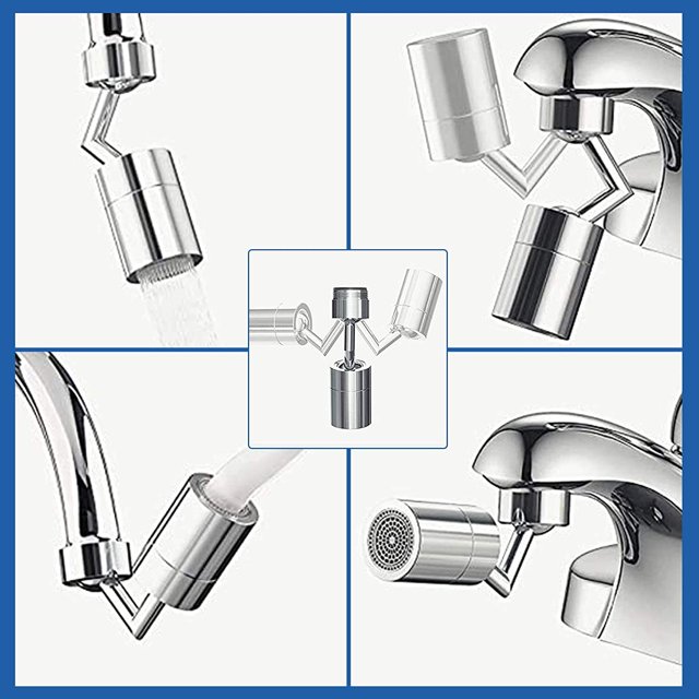 Aireador de grifo de 720 grados, grifo aireador de cocina, grifo de cocina ajustable de 2 modos, grifo ahorrador de agua M22 M24 XianweiShao 8390613961488